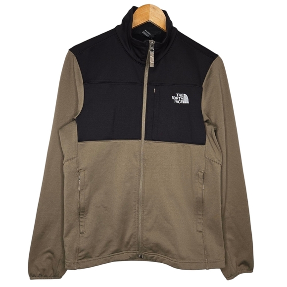 The North Face Men's Astro Ridge Full Zip Jacket Brown Black Size Small - Picture 1 of 15